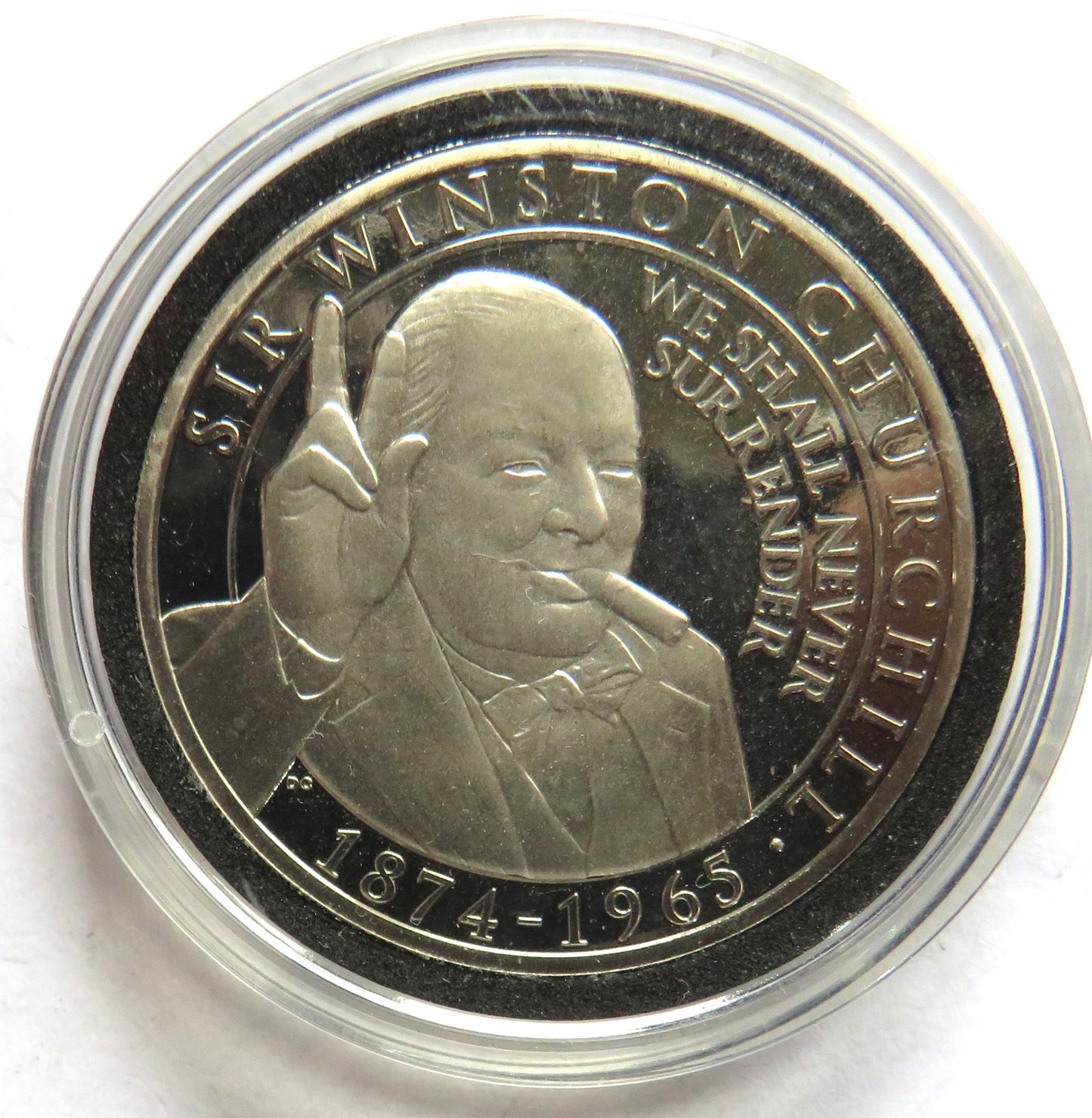 2015 Gibraltar Half Crown Commemorative Coin "Sir Winston Churchill"