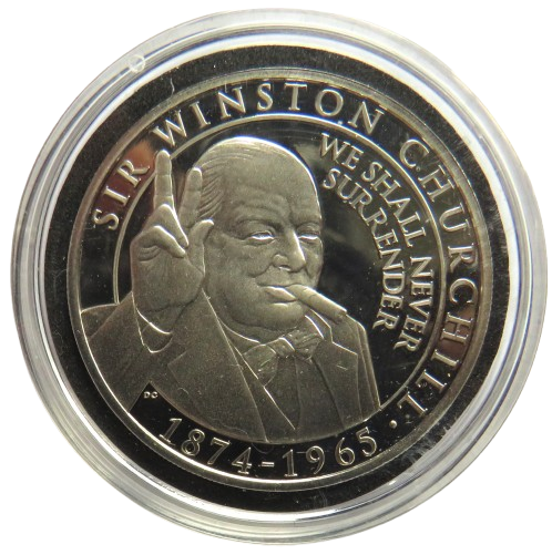 2015 Gibraltar Half Crown Commemorative Coin "Sir Winston Churchill"