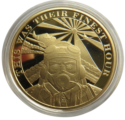 2020 Gibraltar One Crown Commemorative Coin "This Was Their Finest Hour".