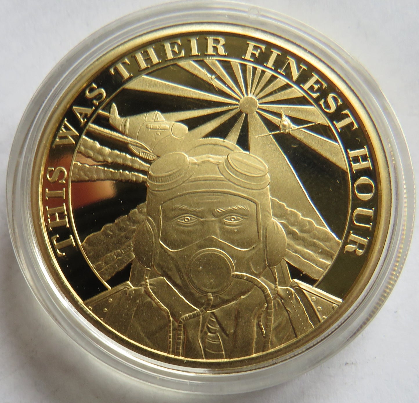 2020 Gibraltar One Crown Commemorative Coin "This Was Their Finest Hour".