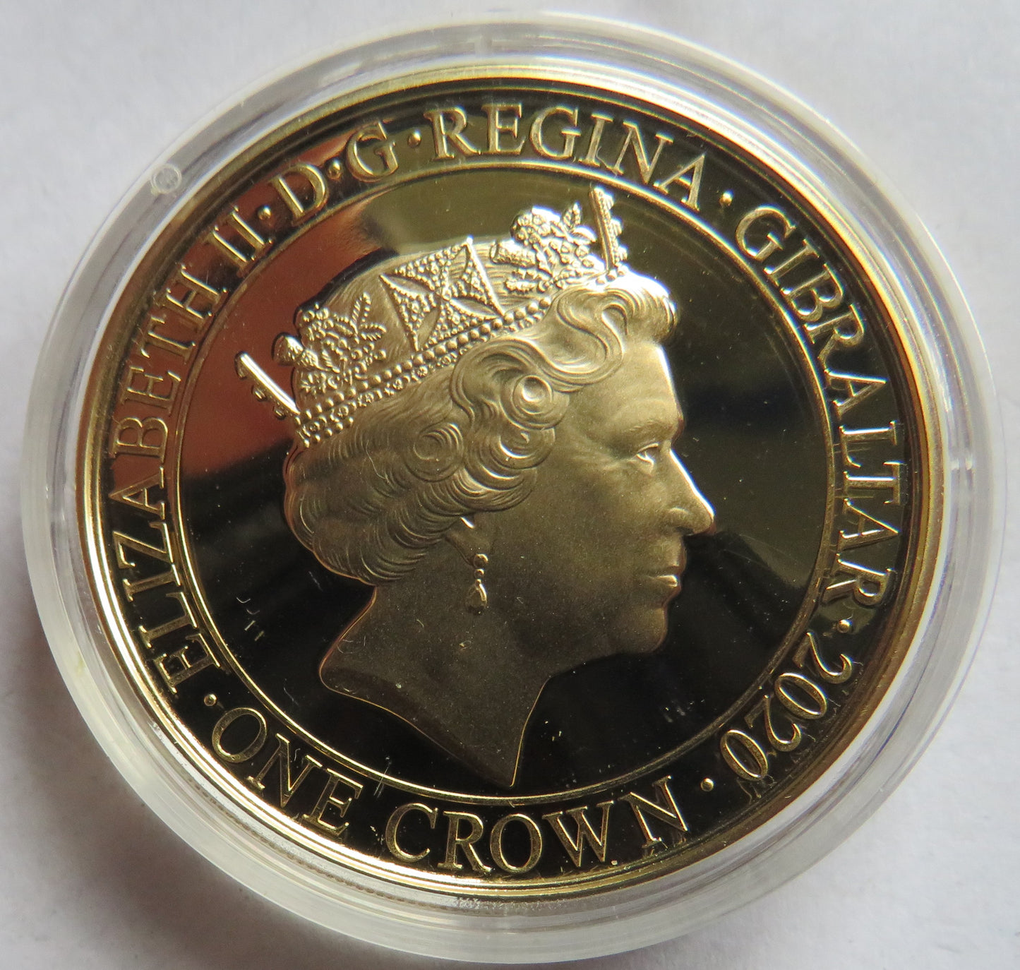 2020 Gibraltar One Crown Commemorative Coin "This Was Their Finest Hour".
