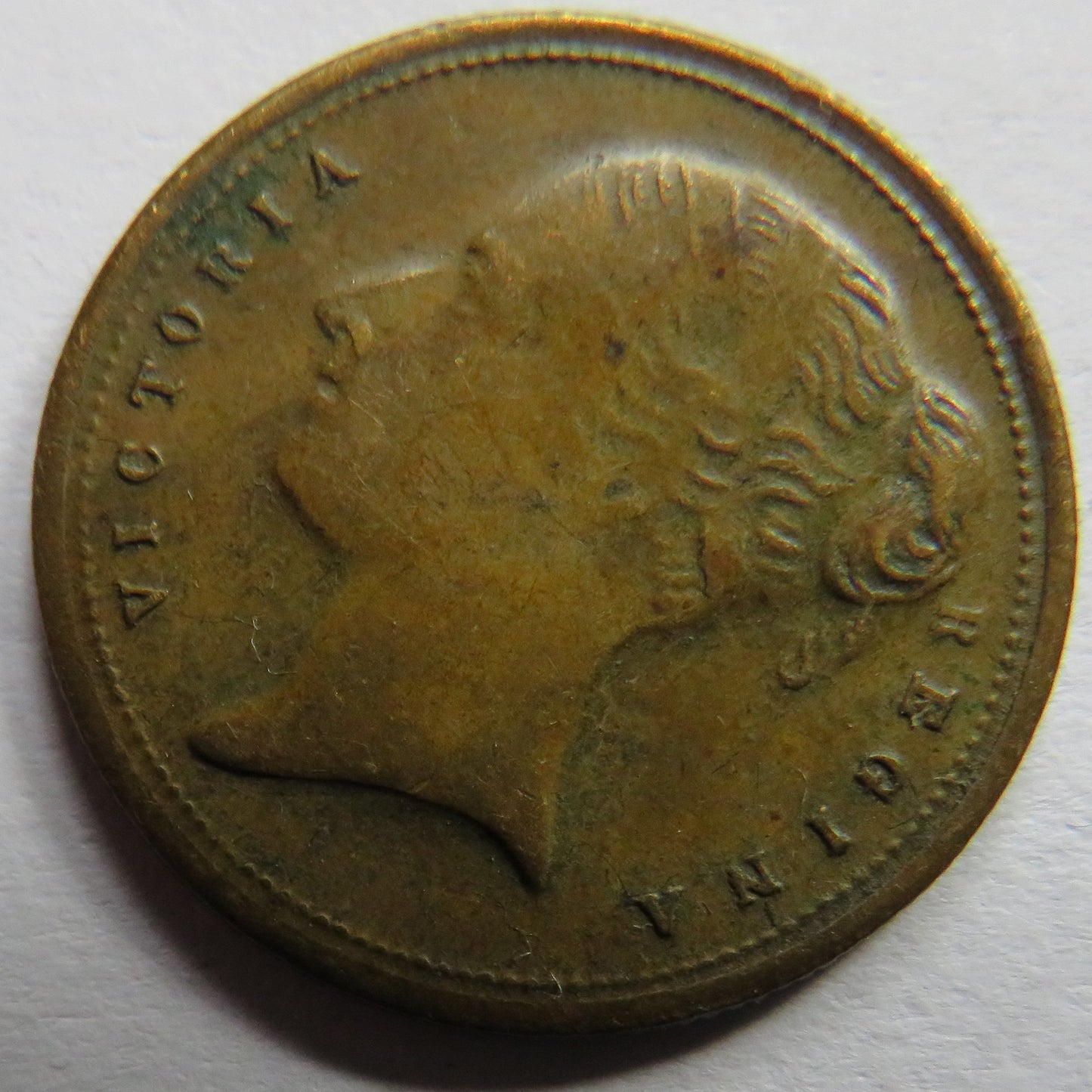 1837 Queen Victoria " To Hanover" Cumberland Jack Token