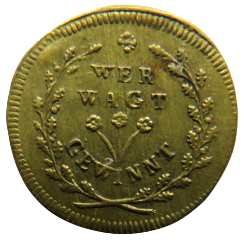 19th Germany Play Money Token Wer Wagt Gewinnt