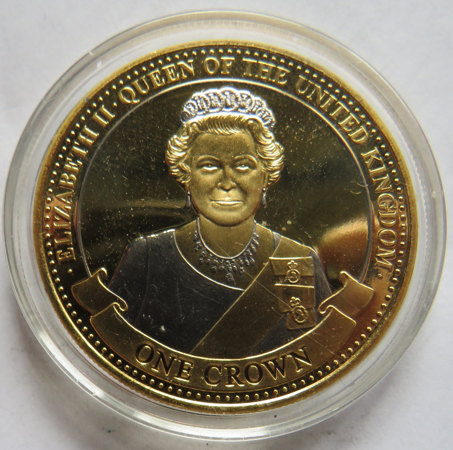 2017 Gibraltar One Crown Commemorative Coin Queen Elizabeth II