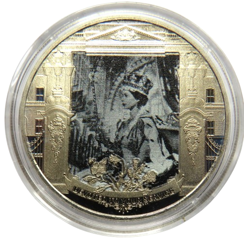 2021 Gibraltar Half Crown Commemorative Coin Queen Elizabeth II
