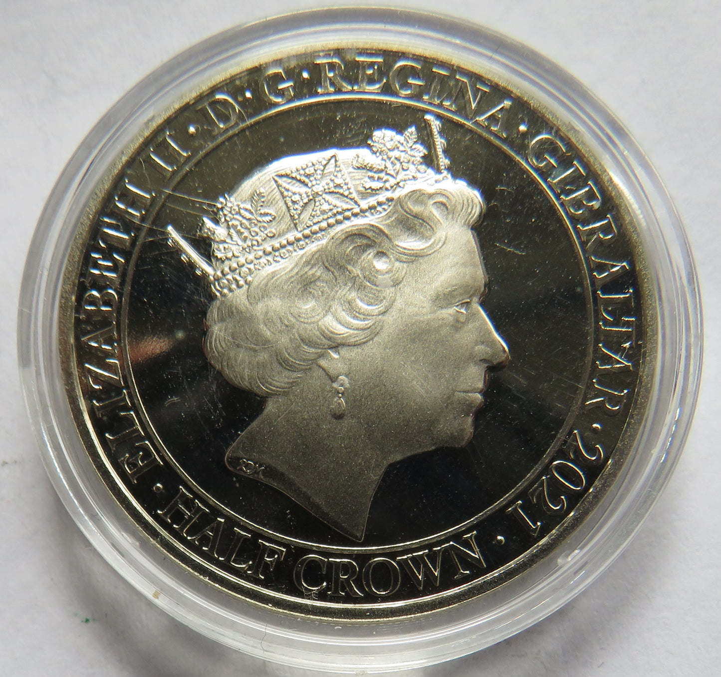 2021 Gibraltar Half Crown Commemorative Coin Queen Elizabeth II