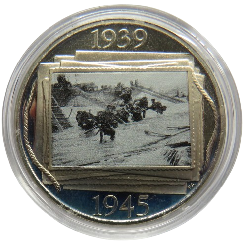 2019 Gibraltar Half Crown Commemorative Coin 1939-1945 WWII