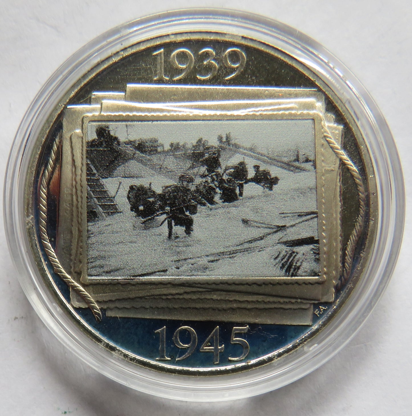 2019 Gibraltar Half Crown Commemorative Coin 1939-1945 WWII