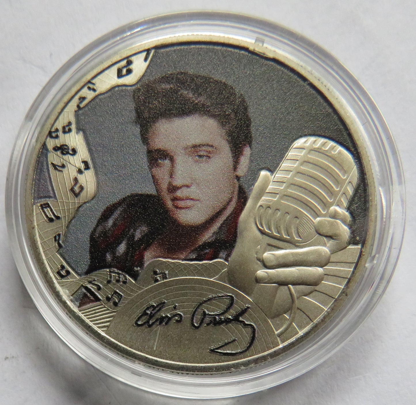 2021 Gibraltar Half Crown Commemorative Coin Elvis Pressley