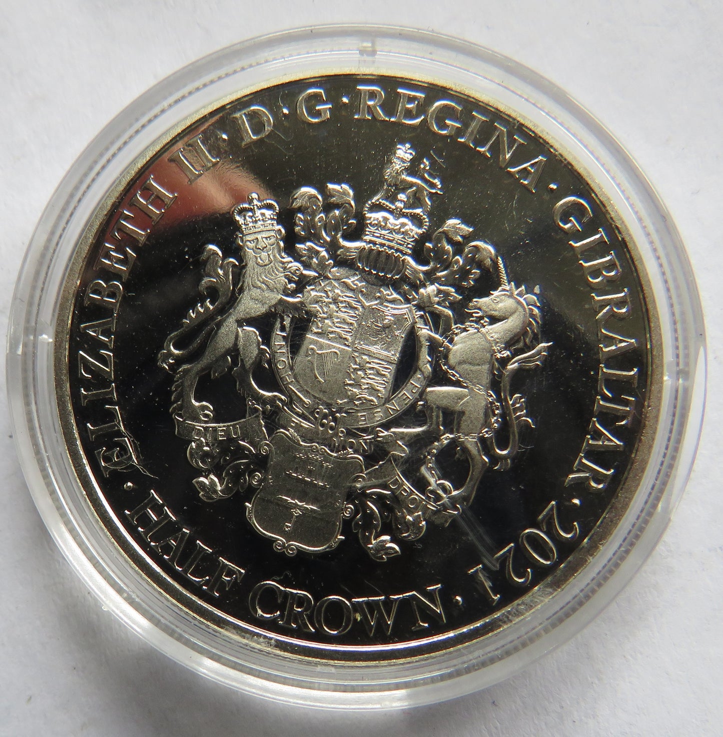 2021 Gibraltar Half Crown Commemorative Coin Elvis Pressley