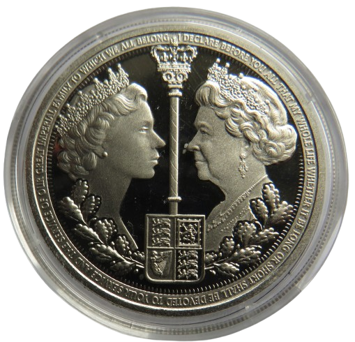 2022 Gibraltar Half Crown Commemorative Coin Queen Elizabeth II