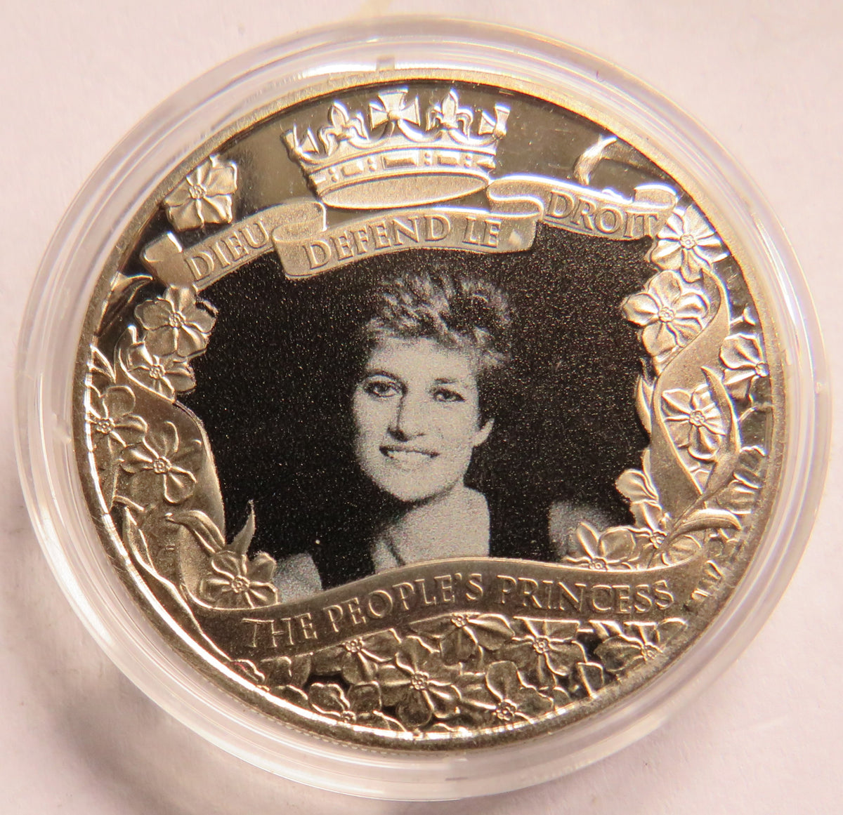2021 Gibraltar Half Crown Commemorative Coin Princess Diana image 2
