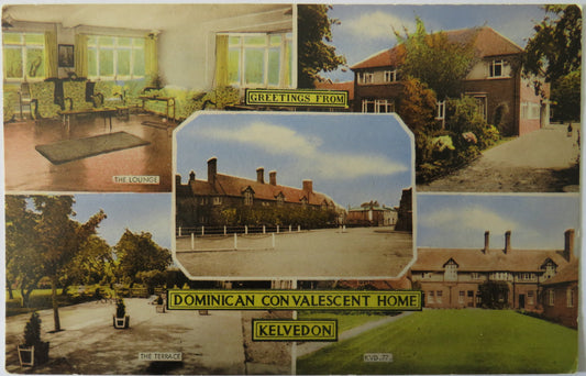 Vintage Multiview Postcard of Dominican Convalescent Home, Kelvedon