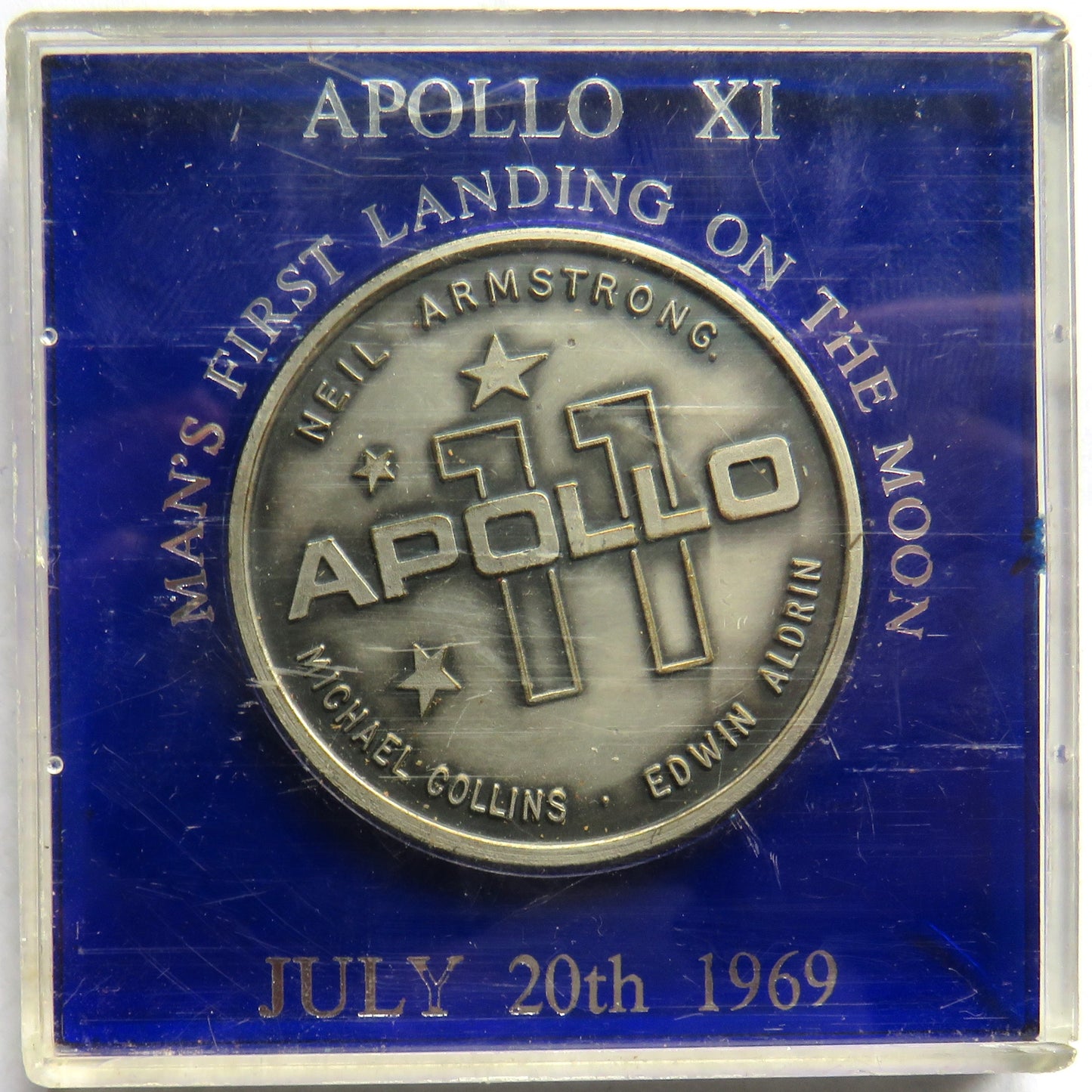 1969 Apollo XI Man's First Moon Landing Commemorative Medal
