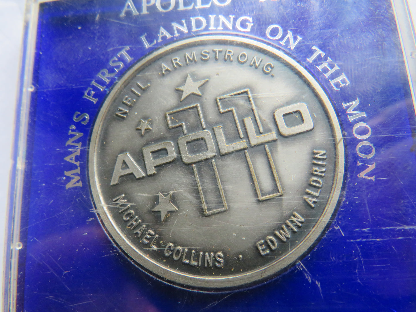 1969 Apollo XI Man's First Moon Landing Commemorative Medal