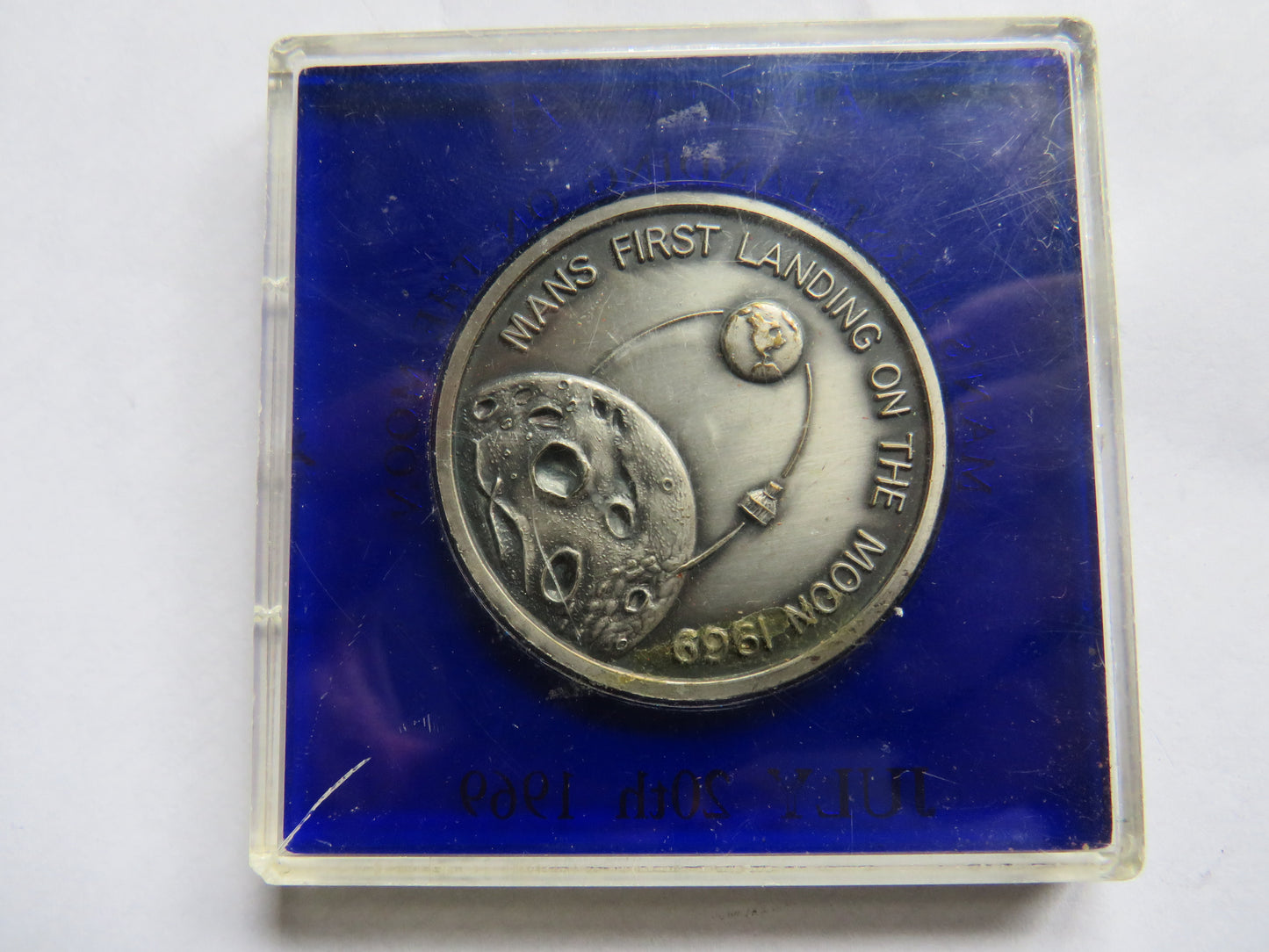 1969 Apollo XI Man's First Moon Landing Commemorative Medal