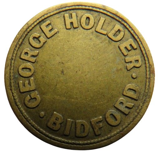 George Holder Bidford Vintage Token