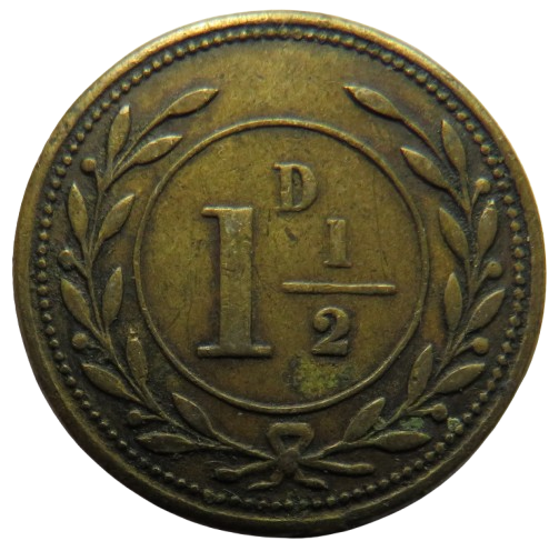 P.C.W.C. 1 & 1/2d Vintage Token