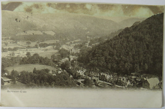 Vintage Postcard of Bettws-Y-Coed, 1905