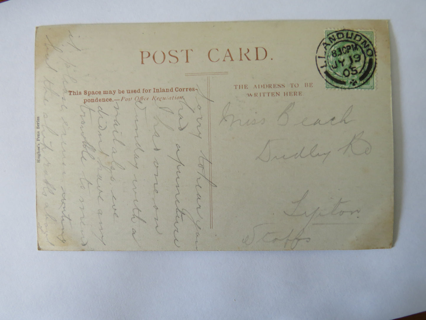 Vintage Postcard of Bettws-Y-Coed, 1905