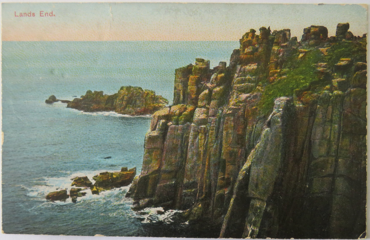 Vintage Postcard of Land's End
