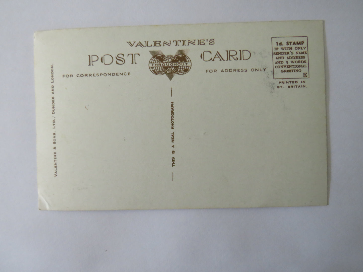 Vintage Postcard of Loch Lomond from near Ardlui