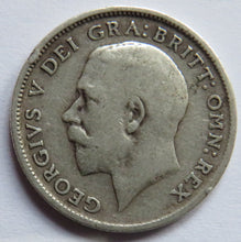 Load image into Gallery viewer, 1916 King George V Silver Sixpence Coin - Great Britain
