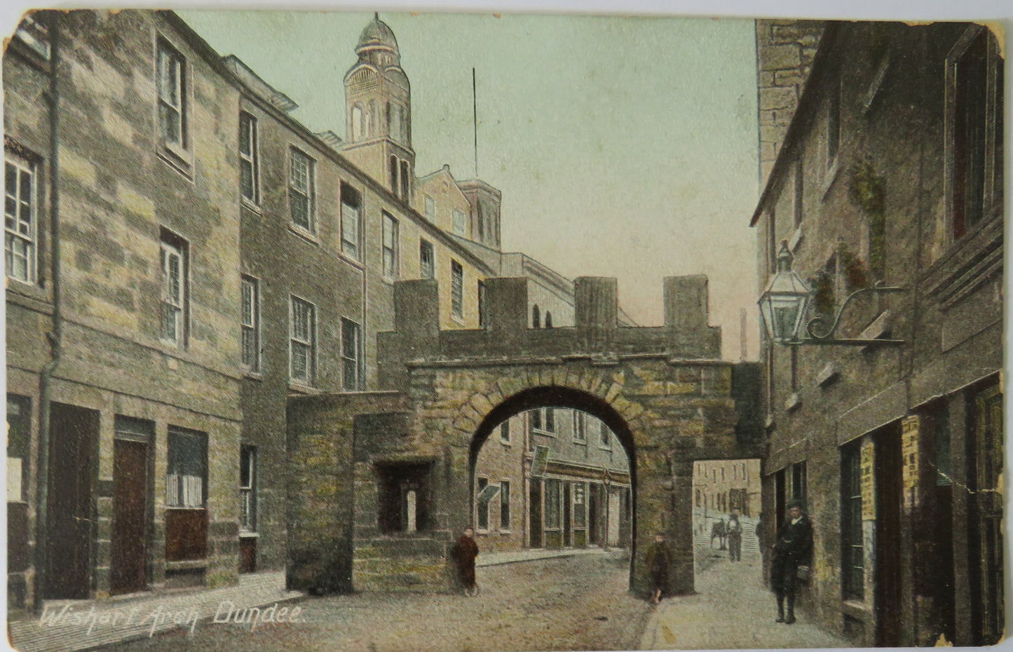 Vintage Postcard of Wishart Arch, Dundee