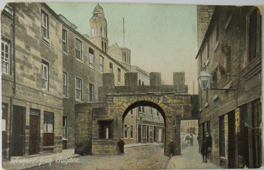 Vintage Postcard of Wishart Arch, Dundee