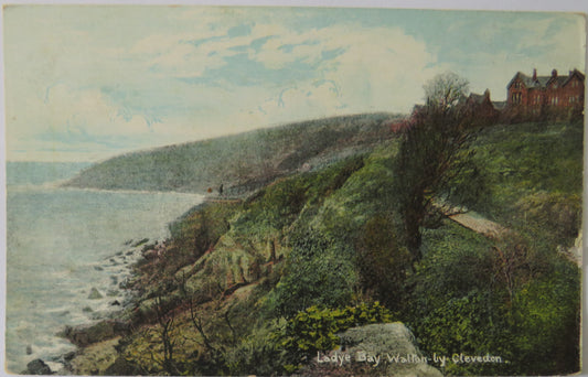 Vintage Postcard of Ladye Bay, Walton-by-Clevedon