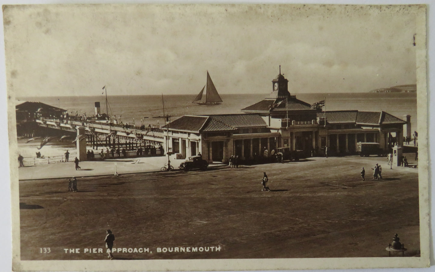 Vintage Postcard of the Pier Approach, Bournemouth