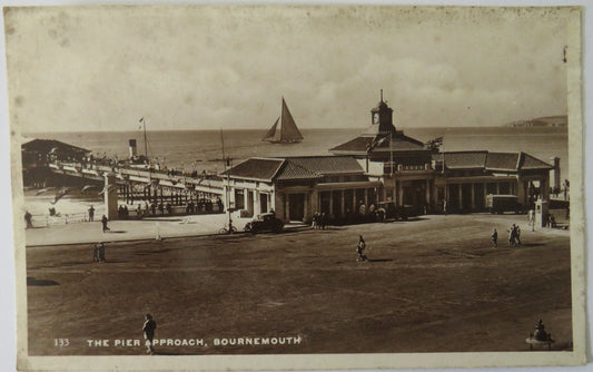 Vintage Postcard of the Pier Approach, Bournemouth