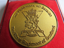 Load image into Gallery viewer, 2006 The Highlanders 4th Battalion Freedom of Aberdeen City Medal.
