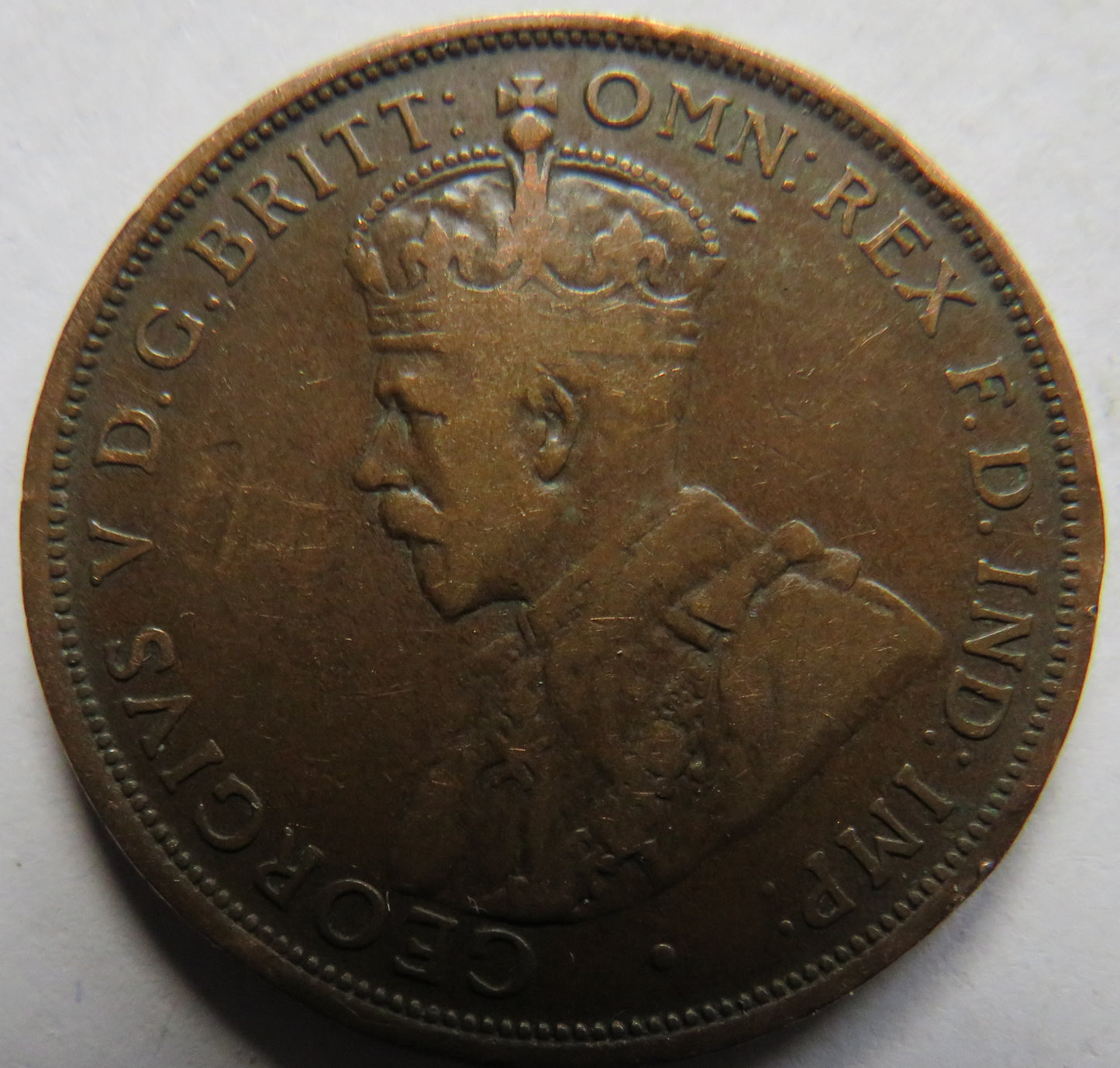 1926 King George V States of Jersey 1/12th of a Shilling Coin