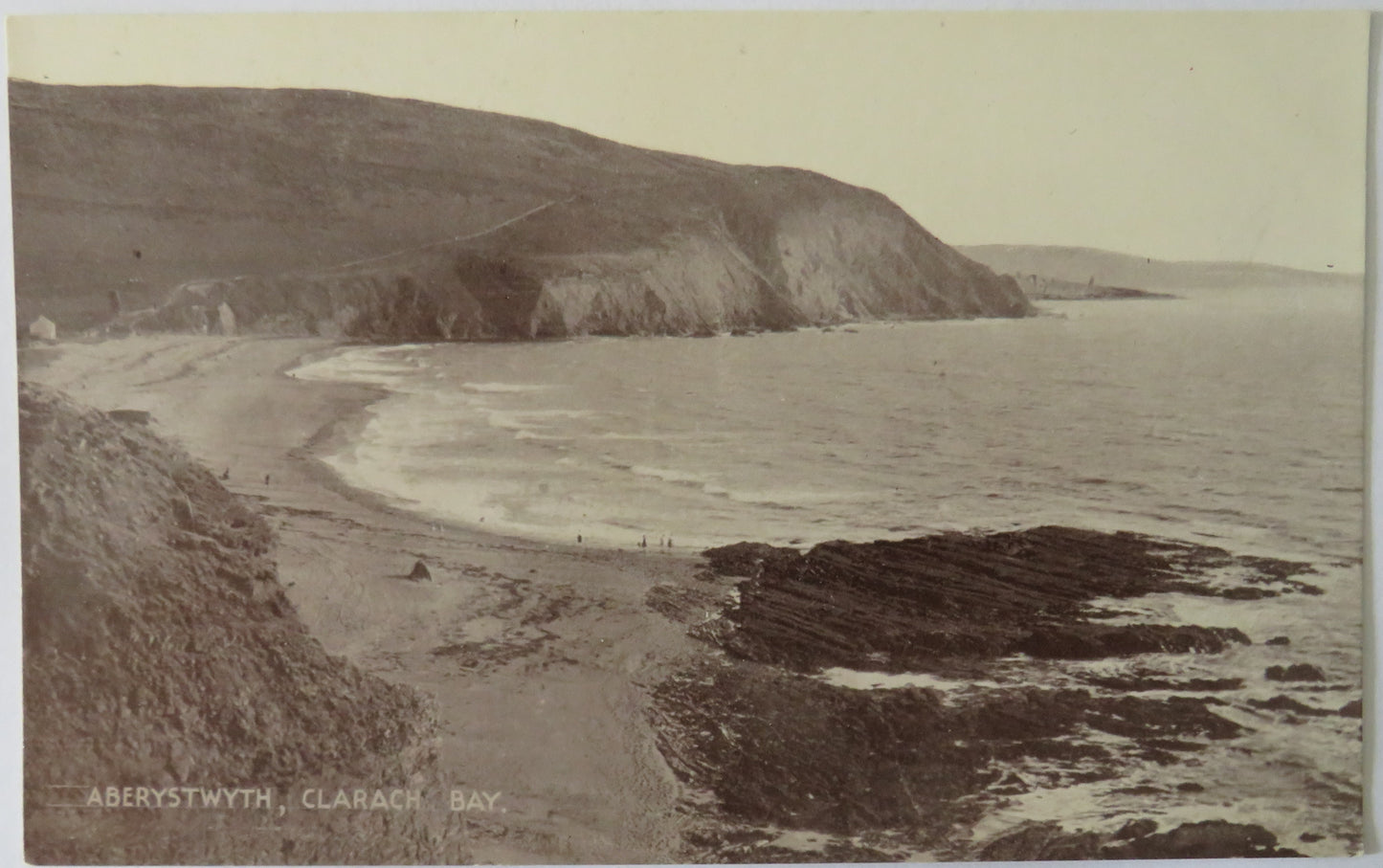 Vintage Postcard of Aberystwyth, Clarach Bay