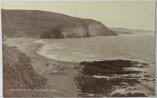 Vintage Postcard of Aberystwyth, Clarach Bay