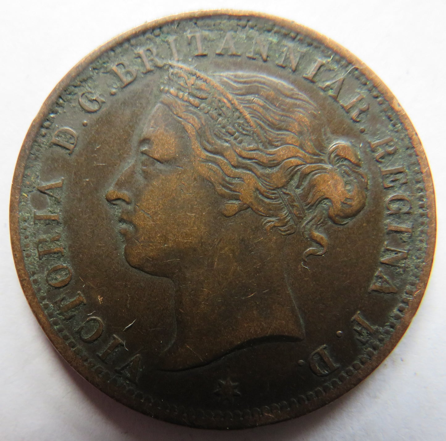 1894 Queen Victoria States of Jersey 1/12th of a Shilling Coin