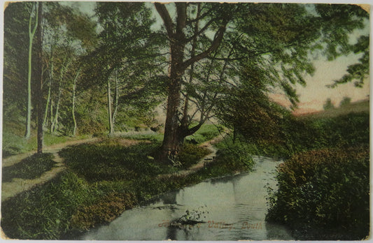 Vintage Postcard of Hubbard's Valley, Louth, 1906