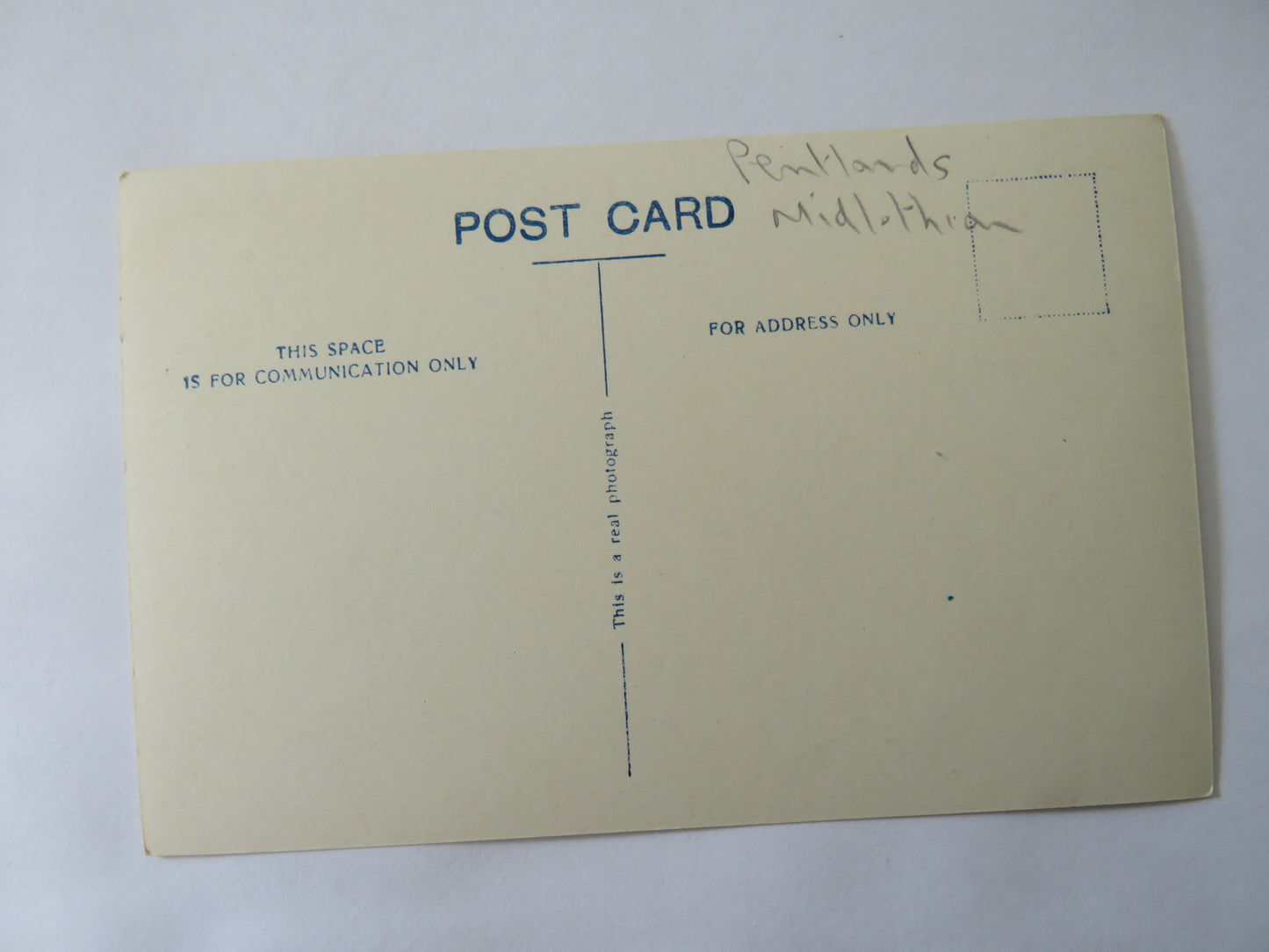 Vintage Postcard of The Leganlee Valley