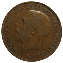 Load image into Gallery viewer, 1921 King George V One Penny Coin - Great Britain
