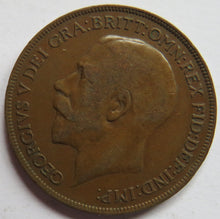 Load image into Gallery viewer, 1921 King George V One Penny Coin - Great Britain
