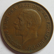 Load image into Gallery viewer, 1928 King George V One Penny Coin - Great Britain
