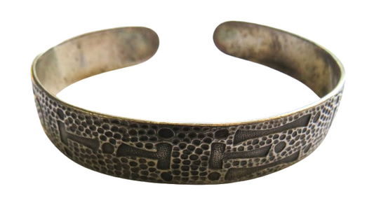 Vintage Ladies Sterling Silver Bangle Hallmarked Birmingham 1949