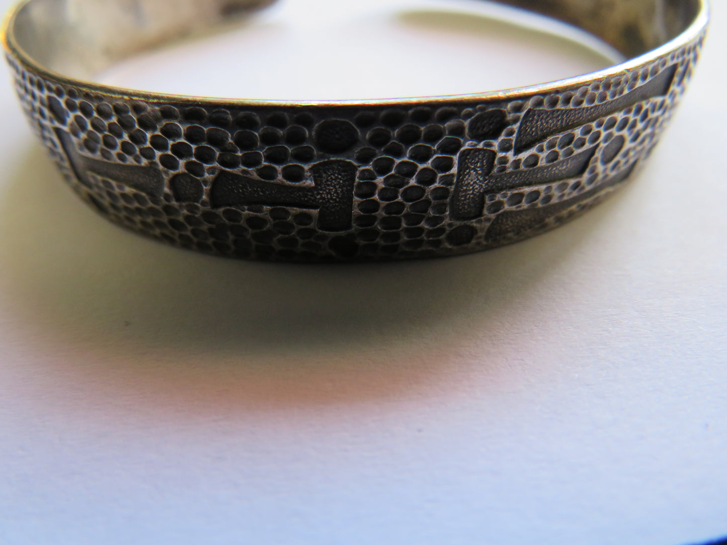 Vintage Ladies Sterling Silver Bangle Hallmarked Birmingham 1949