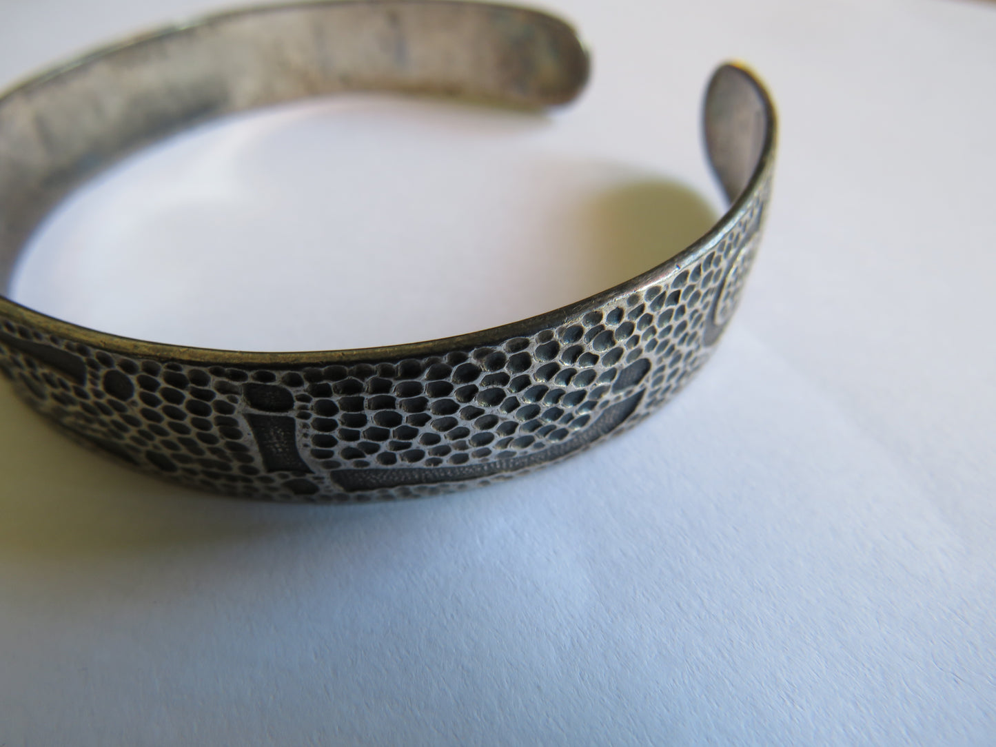 Vintage Ladies Sterling Silver Bangle Hallmarked Birmingham 1949