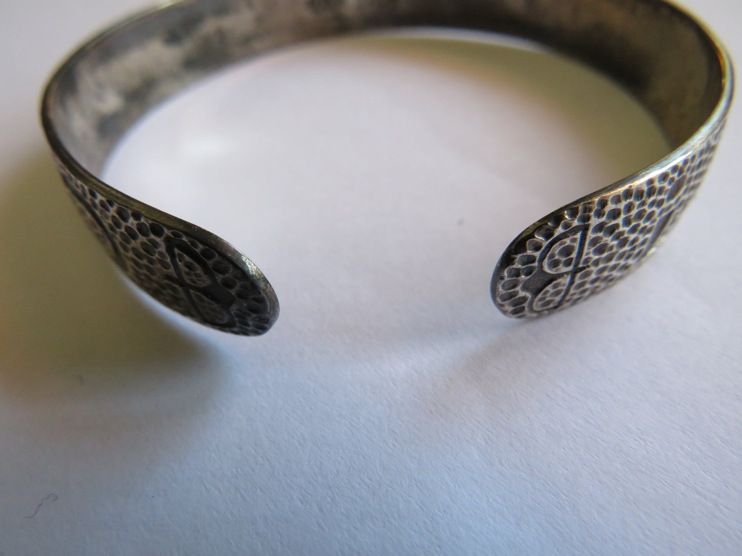 Vintage Ladies Sterling Silver Bangle Hallmarked Birmingham 1949
