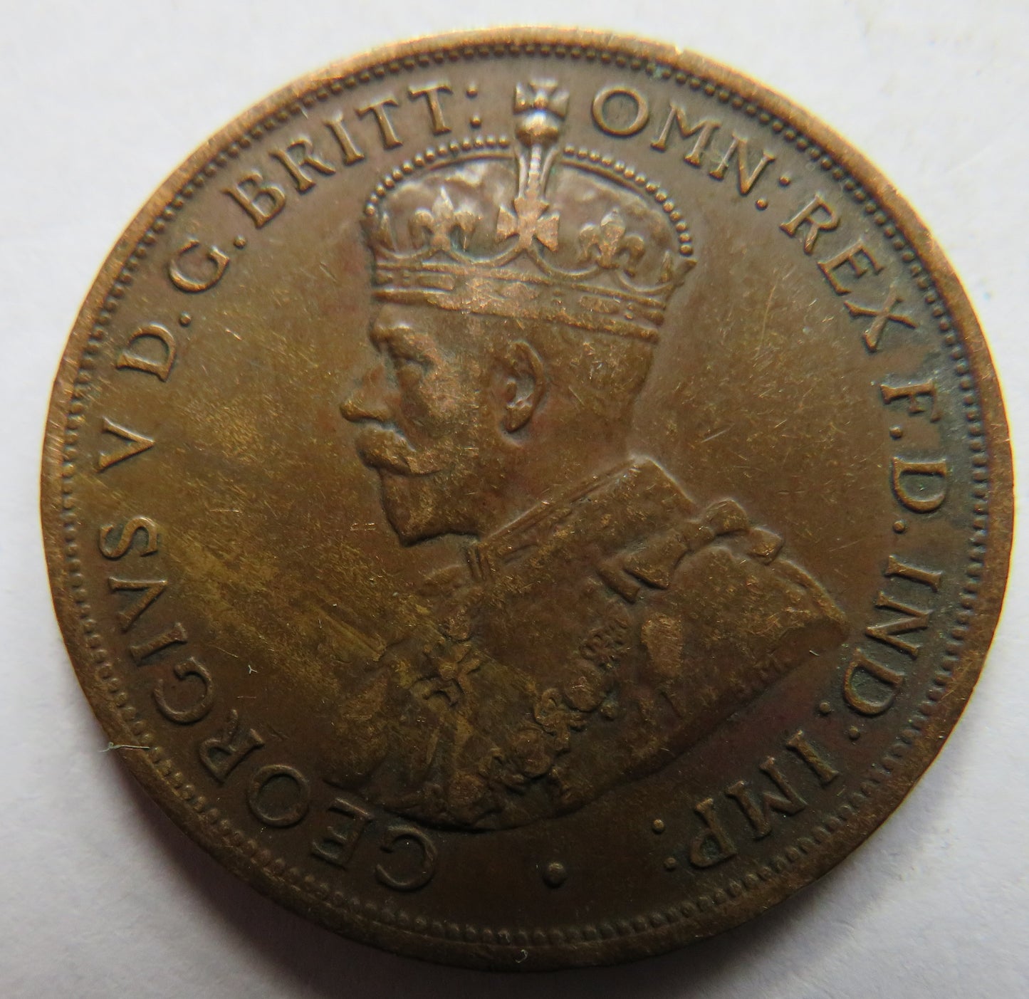 1923 King George V Jersey 1/12th of a Shilling Coin