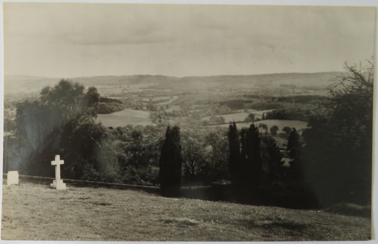 Vintage Postcard of With Greetings from St. Martha's-on-the Hill
