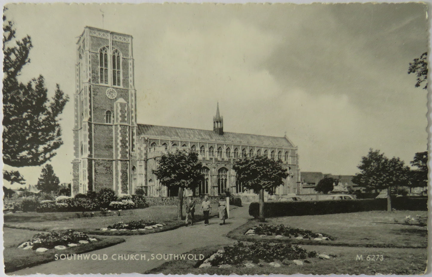 Vintage Postcard of Southwold Church, Southwold