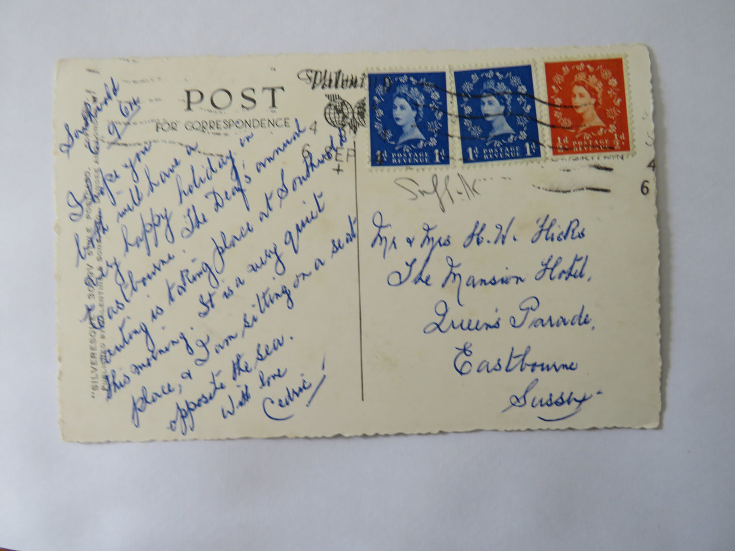 Vintage Postcard of Southwold Church, Southwold